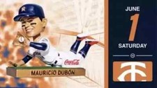 Houston Astros Mauricio Dubon Gold Glove Bobblehead SGA 6/1/24