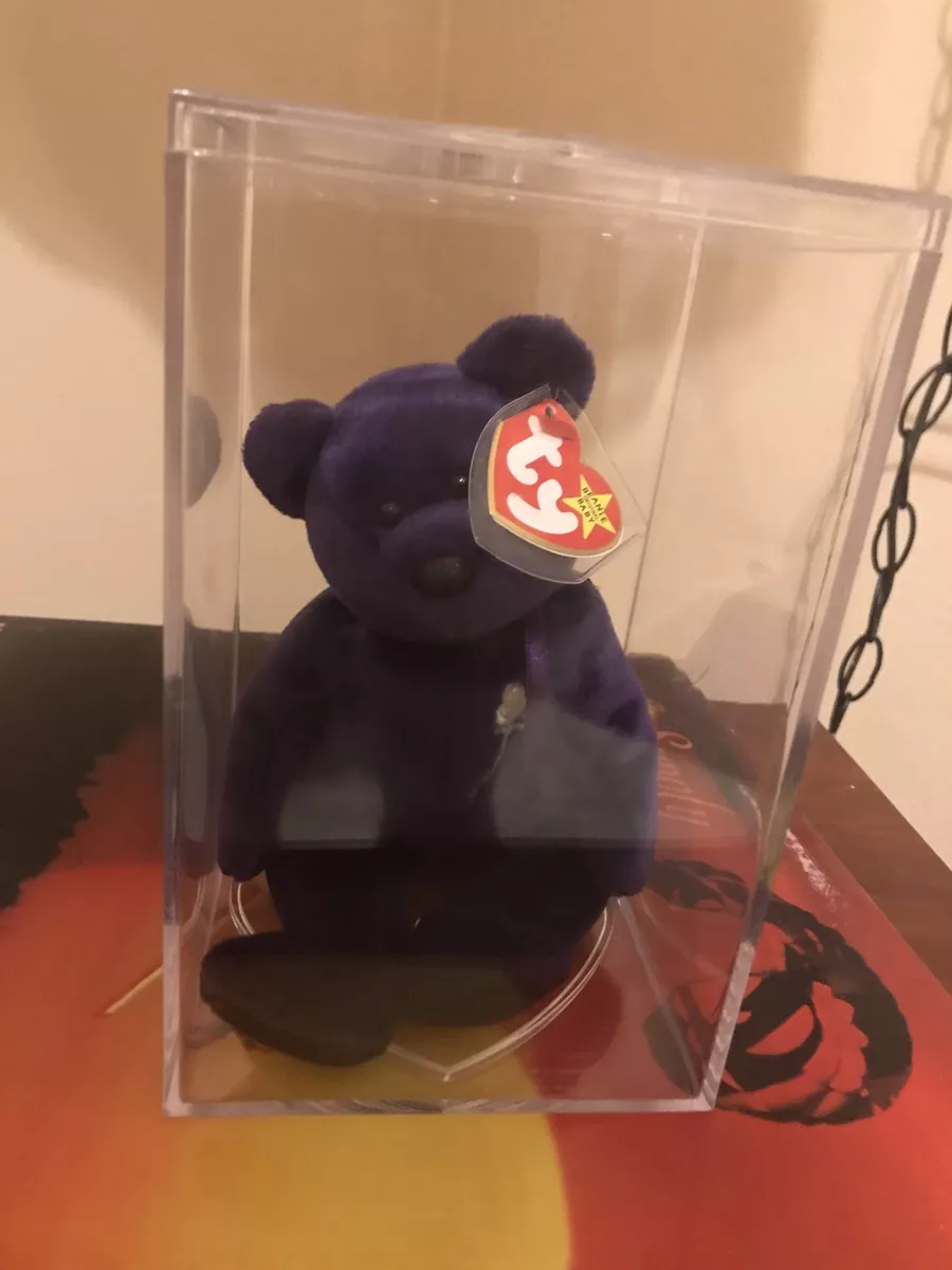 Princess diana beanie baby in sale case