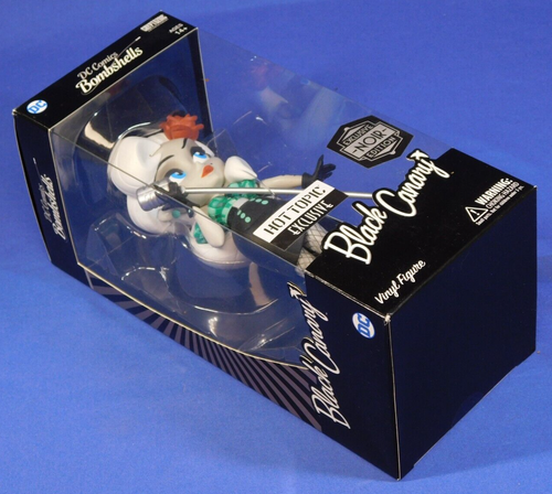 DC BOMBSHELLS 3 BLACK CANARY VINYL FIGURES NOIR FAN EXPO CRYPTOZOIC SEALED - Picture 6 of 13