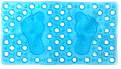 Uniware Bathroom Shower Mat,Non Slip,Blue
