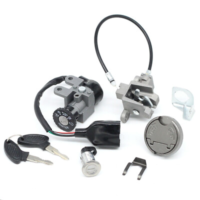 Kit Serrure D'Allumage Pour Scooter 50cc 150cc Chinois (GY6 139QMB) - Remplacement Contacteur + Clés - Compatible Lexmoto Titan 125 - 10