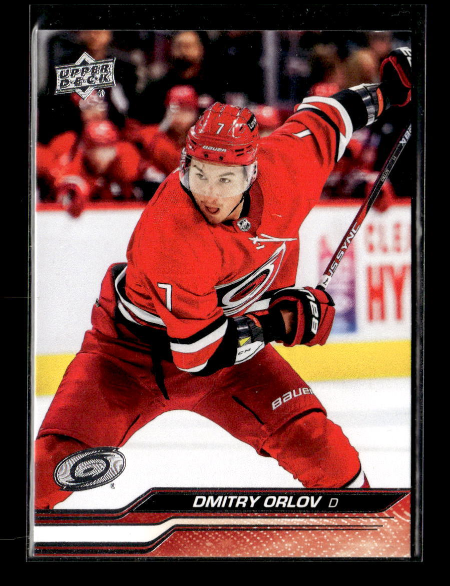 2023-24 Upper Deck NHL Hockey Dmitry Orlov Carolina Hurricanes