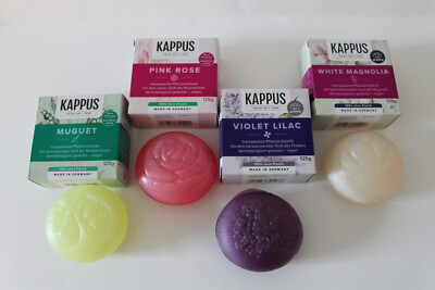 Kappus Seife 4 tlg.Seifen Set,4 x Pflanzenölseife 4 x 125 g = 500 g