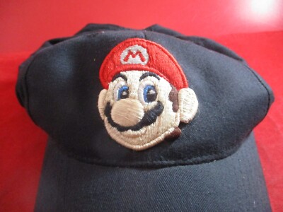 .ニンテンドー64 希少 オフィシャル キャップ 任天堂 マリオ ブラック Super Mario 64 Nintendo 64 N64 Promo Nintendo Power Mail Order