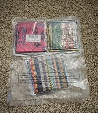 6 Pieces African Scarf African Bandanas Face Covering
