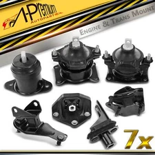 A-Premium 7x Engine Motor & Transmission Mount for Honda Accord 03-07 2.4L Auto