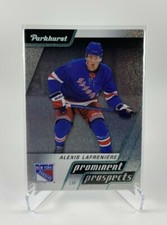 2020-21 Parkhurst Hockey Alexis Lafreniere (PP25) Prominent Prospects NY Rangers