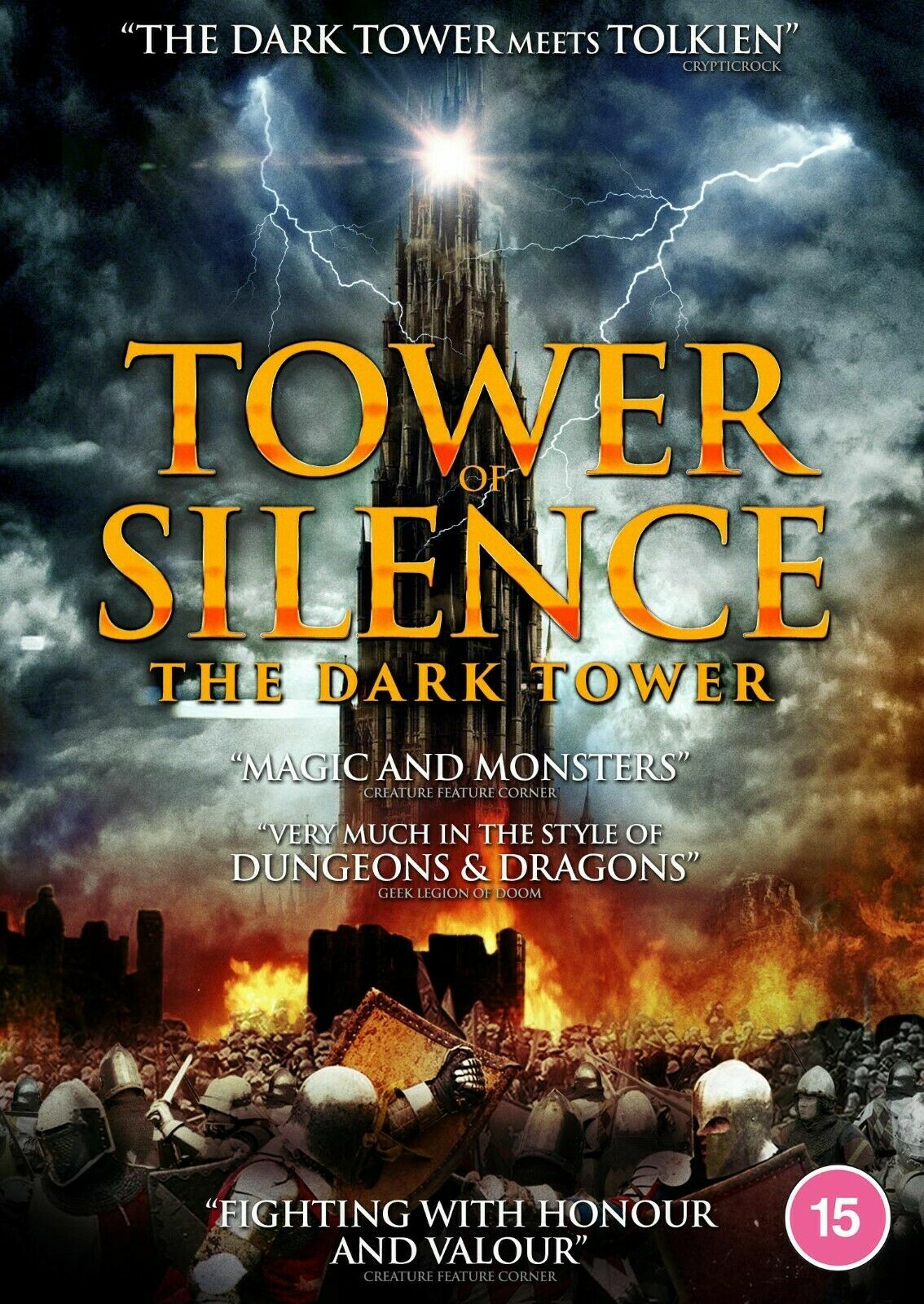 TOWER OF SILENCE **New/sealed** Region 2 fantasy DVD (2020) *FREEPOST*