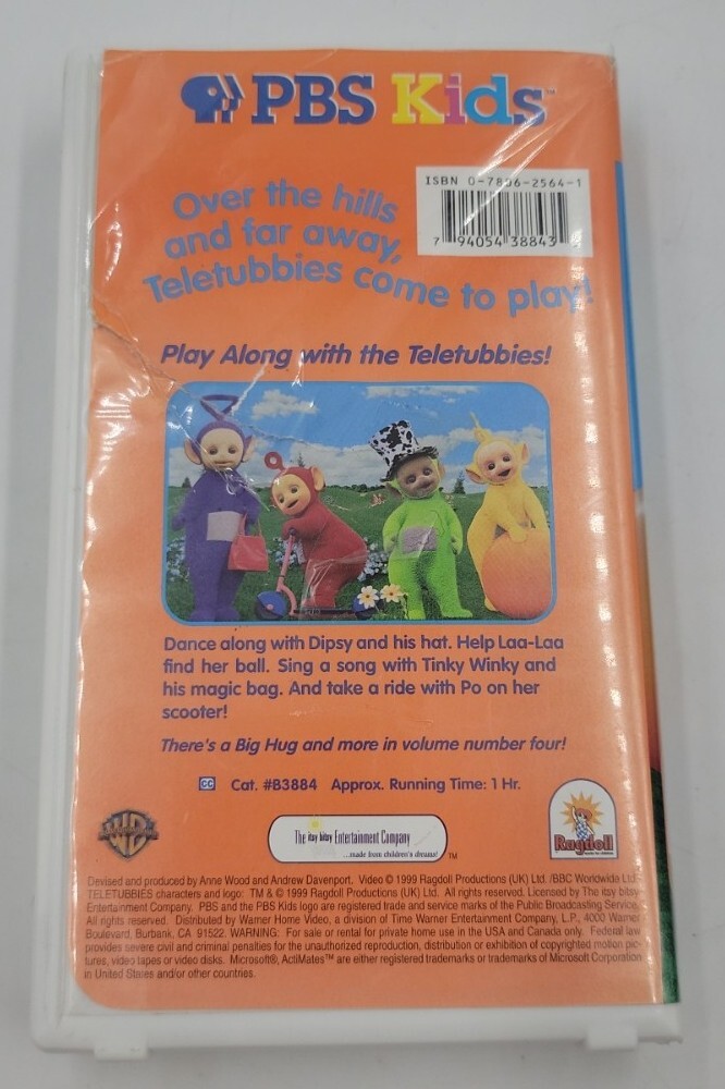 Teletubbies: Favorite Things (VHS, 1999) PBS Kids Vintage