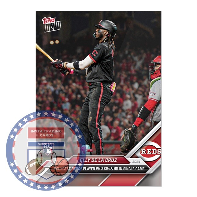 *READY TO SHIP* Elly De La Cruz - 2024 MLB TOPPS NOW® Card 95