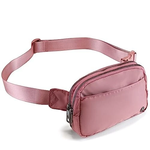 Unisex Nylon Waist Belt Bag for Running Hiking Travel Outdoor