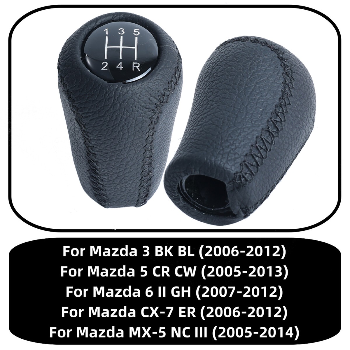 Schaltknauf 5/6 Gang Für Mazda 2005-2011 - Aftermarket Ersatz