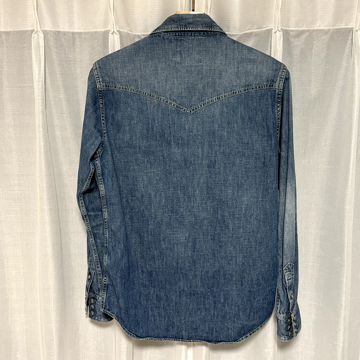 Hysteric Glamour Mens Denim Western Shirt Size M Made in Japan | eBay