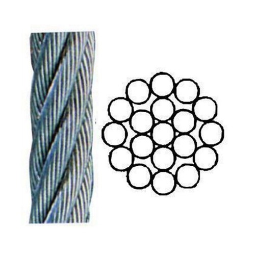 Cavo Acciaio Zincato 3mm X 50mt | Carico Rottura 300kg | Per Fai Da Te, Nautica, Edilizia - Foto 7