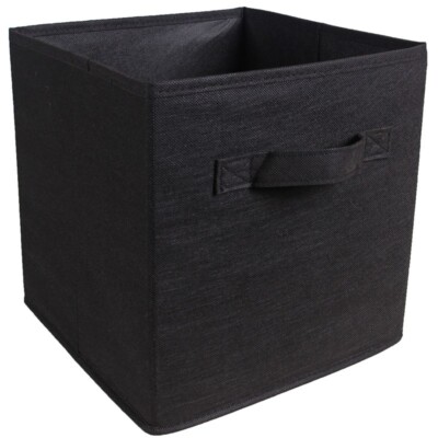 X4 Würfel Aufbewahrungsboxen Stoffbox Organizer Faltbar Faltbar Canvas Korb