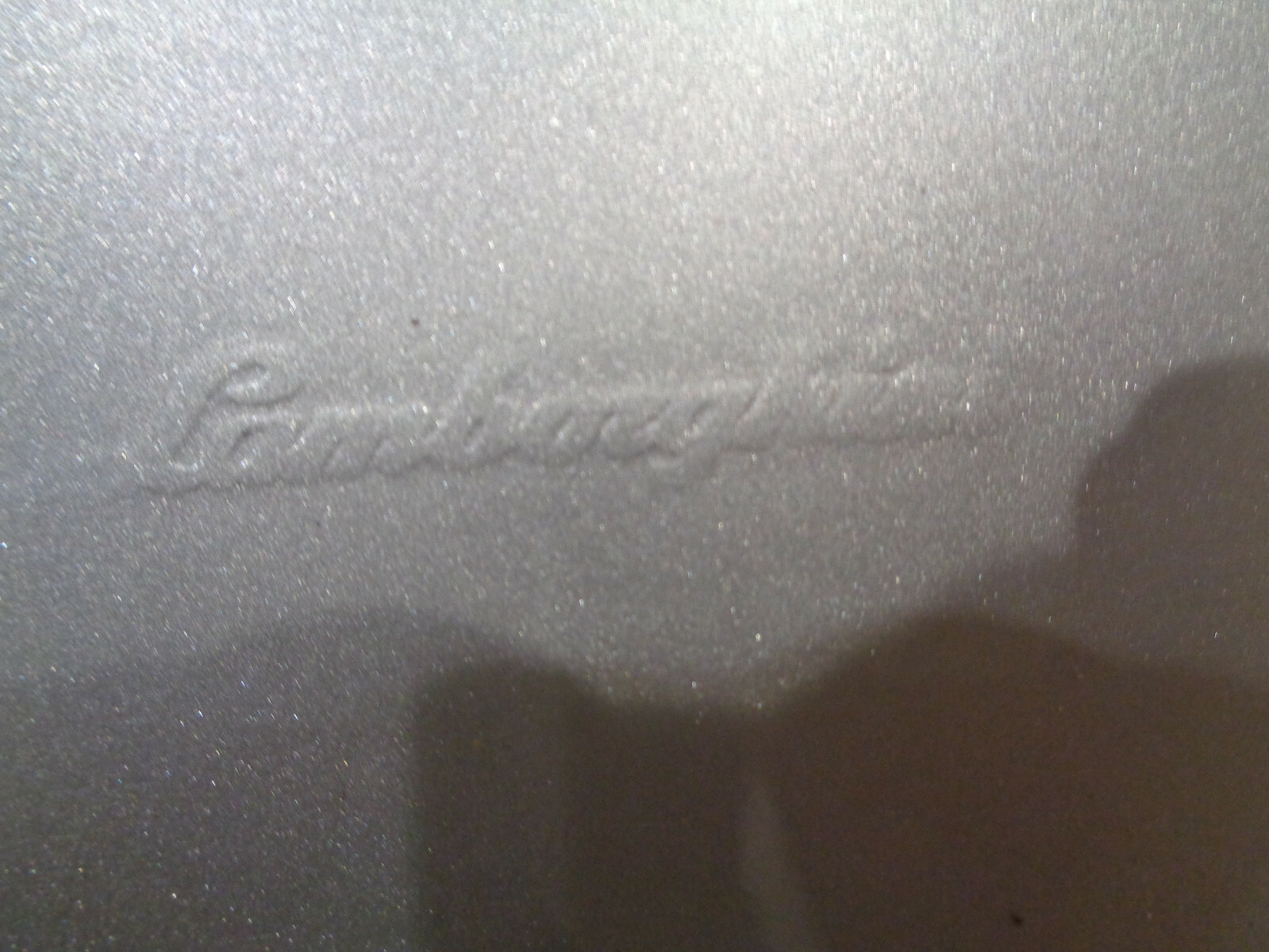 Lamborghini Gallardo -  Rear Spoiler - Wing - Silver # 400862613A