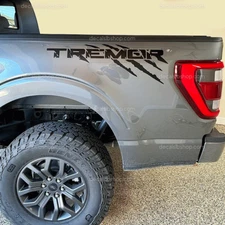 Tremor Claws Decals Bedside Fits Ford Truck Vinyl Stripes Stricker Graphic 2P
