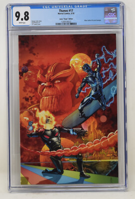 Thanos #17 Silver Surfer Homage Jones Homage Marvel 2018 CGC 9.8