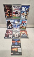 Bundle Of 10 PSP UMD Films Lee Evans Riddick Night Watch South Park Resident Evi