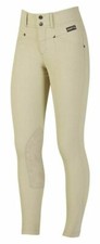 Kerrits Kids Crossover Knee Patch Breeches - Tan - Small