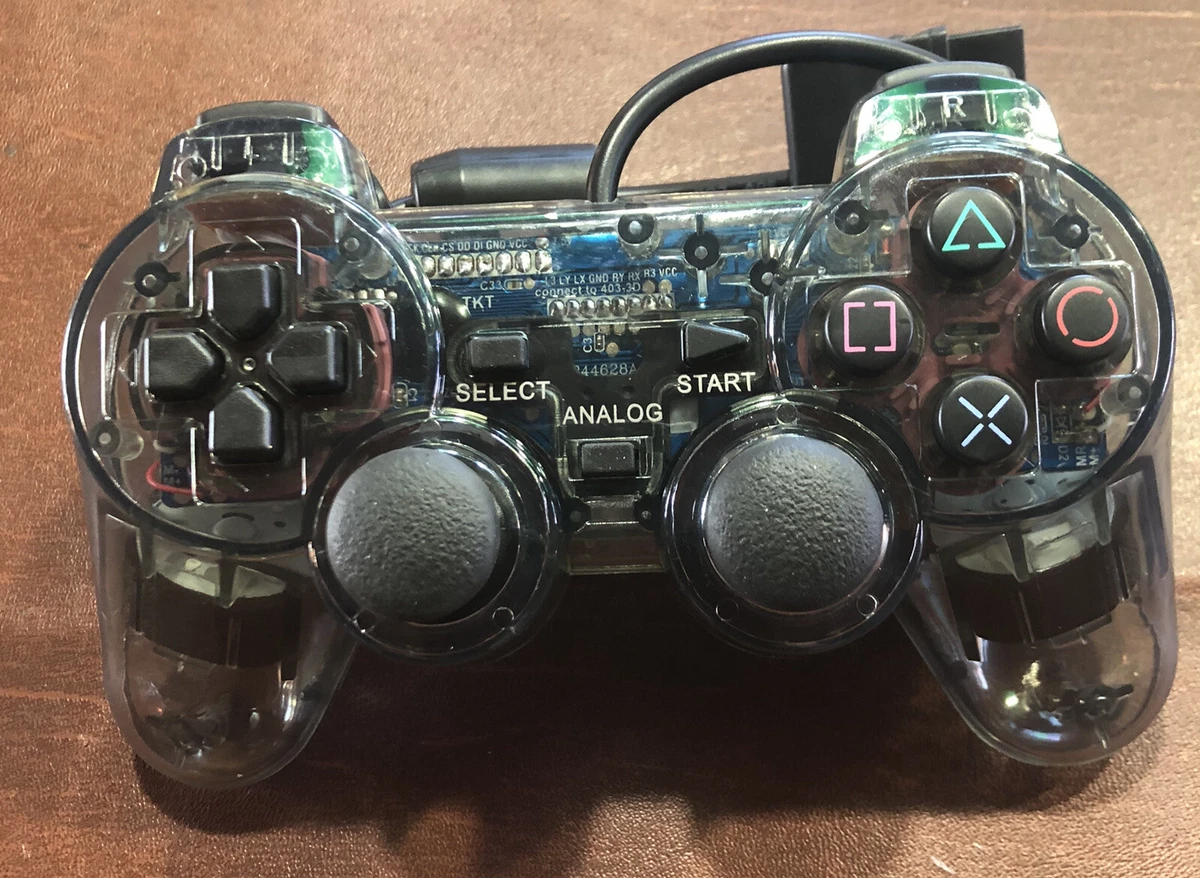 Transparent Clear Black Wired Replacement Controller For The
