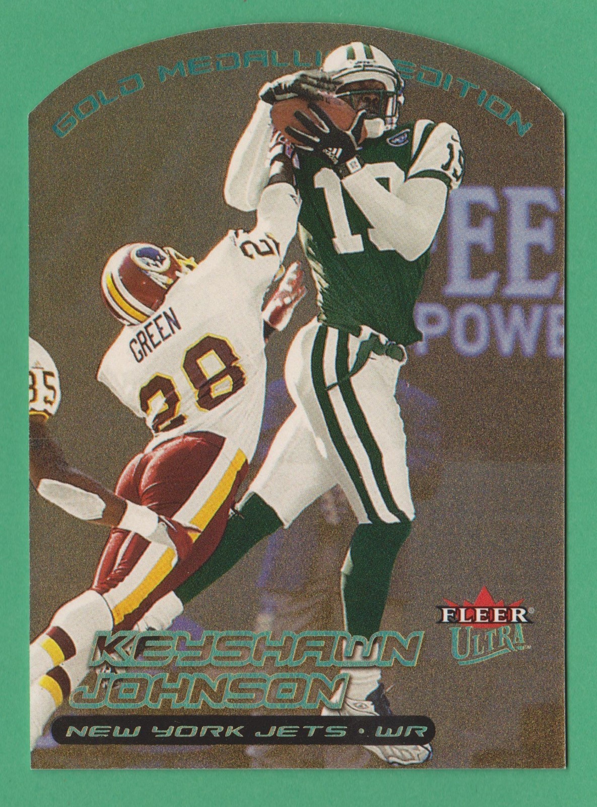 2000 Fleer Ultra Gold Medallion Keyshawn Johnson New York Jets #70G