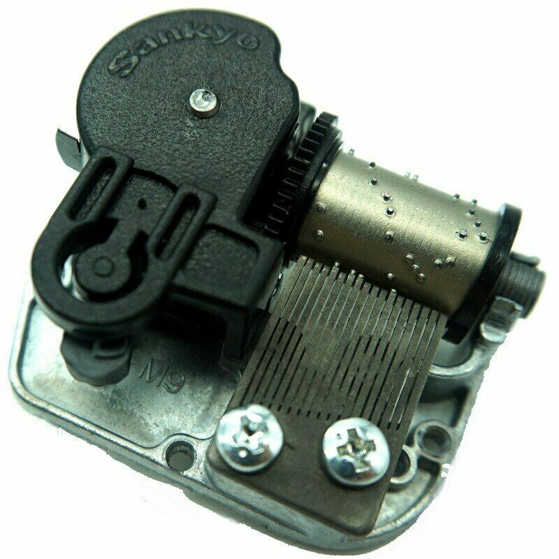 Meccanismo Musicale Carillon Con Movimento Cielo Città - Per Scatole Musicali, 18 Note, Ideale Regalo - Foto 4