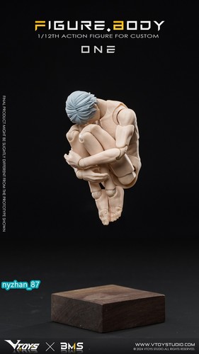 VTOYS X BMS 1:12 Male Flexible 6" Pale Doll Action Figure Jointed Body&Head Toys - Picture 10 of 12