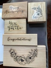 Stampin Up Timeless Love Set of 5 Brand new.