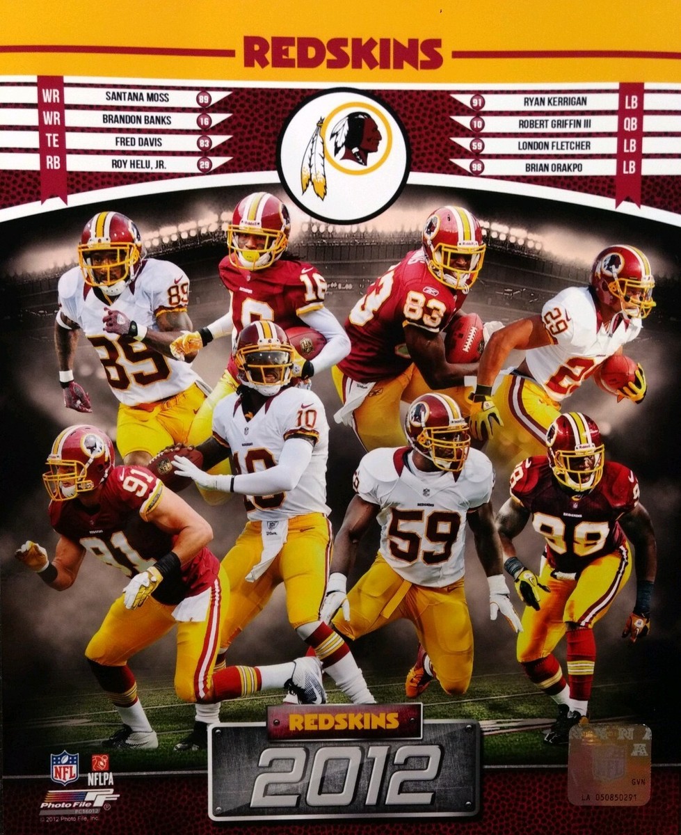 2012 WASHINGTON REDSKINS Team Composite 8x10 Photo | eBay