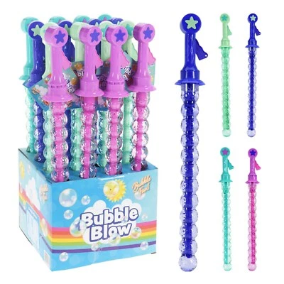 4x XL Seifenblasenstab 46 cm Inhalt 195 ml Seifenblasen Stab Riesenseifenblasen