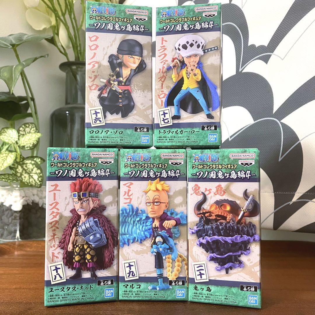 ONE PIECE Goods lot of 5 WCF world collectable figure Zoro