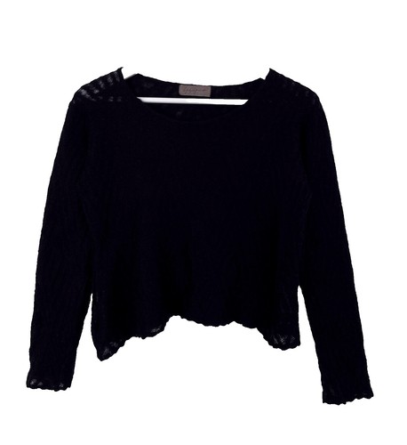 Pull Yohji Yamamoto Pour Homme - Taille XL Bleu 100% Laine - Occasion Très Bon état