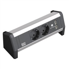 BACHMANN DESK 2x Schutzkontakt 1x USB Charger...