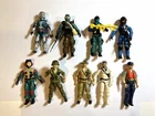 Vintage Hasbro 1980's GI Joe ARAH Lot of 9 Action Figures