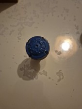 Capsule Champagne Ancienne Generique Bleu Sur Bouchon Rare