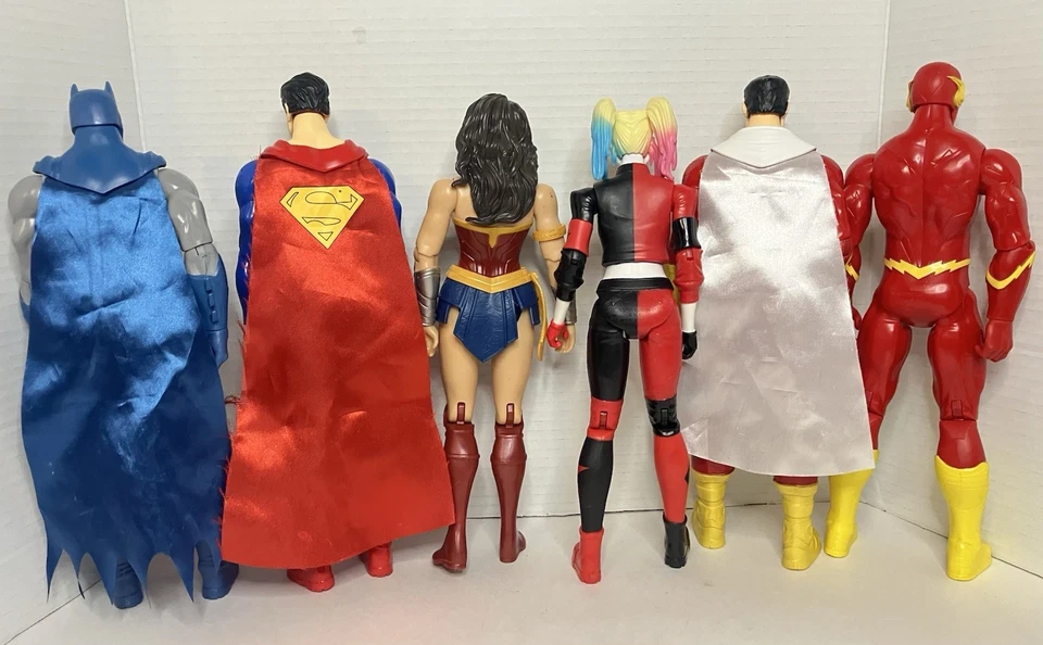 Set of 6 Assorted DC Comics Action Figures - Image 2 of 4