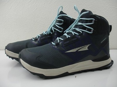 Altra Women's sz 9.5 M Lone Peak All-Weather Mid 2 Trail Shoes Navy Blue Boots
