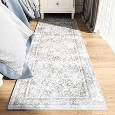 Alfombra de corredor SIXHOME FGGREY028 2x8 alfombra oriental gris topo