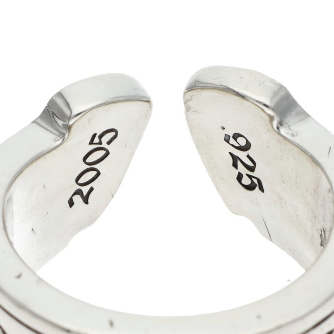 Chrome Hearts LG SCROLL LABEL large Ring Men's Size 19 Used 2143e6b206bbb94c1d82 thumbnail 5