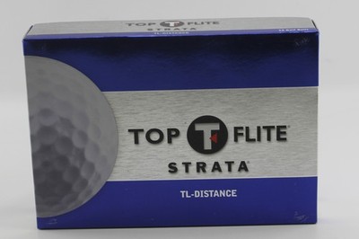 Top Flight Strata TL Distance Golf Balls NEW 1 Dozen / (12)