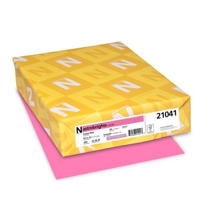 Astrobrights  Colored Card Stock, Bright 250 Count (Pack of 1), Pulsar Pink