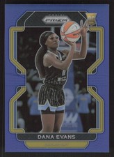 2022 Panini Prizm WNBA #149 Dana Evans Blue #/149 RC
