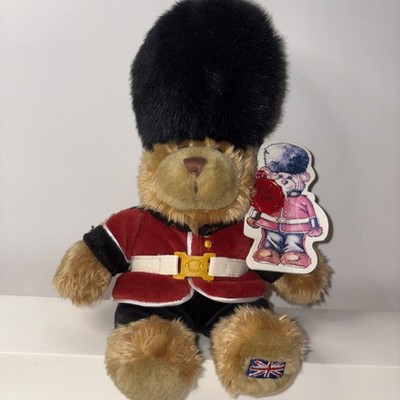 Keel Toys British Queens Palace Guardsman 14cm Teddy Bear Plush 2005 England NWT