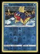 Carvanha 011/073 Common Champion's Path Pokemon Reverse Holo Near Mint