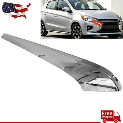For 2021-2024 Mitsubishi Mirage G4 Front RH Upper Chrome Bumper Molding 6407A378