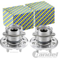 2X SNR RADLAGER-SATZ Hinten Passend FÜR Toyota RAV Links+Rechts