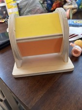 Lovevery Rainbow Wooden Spinner Montessori Baby Toy for 6 Months to 2 Years