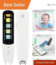 4-in-1 Translator Pen Reading Pen OCR Text-to-Speech Notes Recorder for Learning