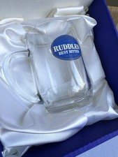Ruddles Best Bitter Glass Tankard 13cm Boxed Brewery Memorabilia